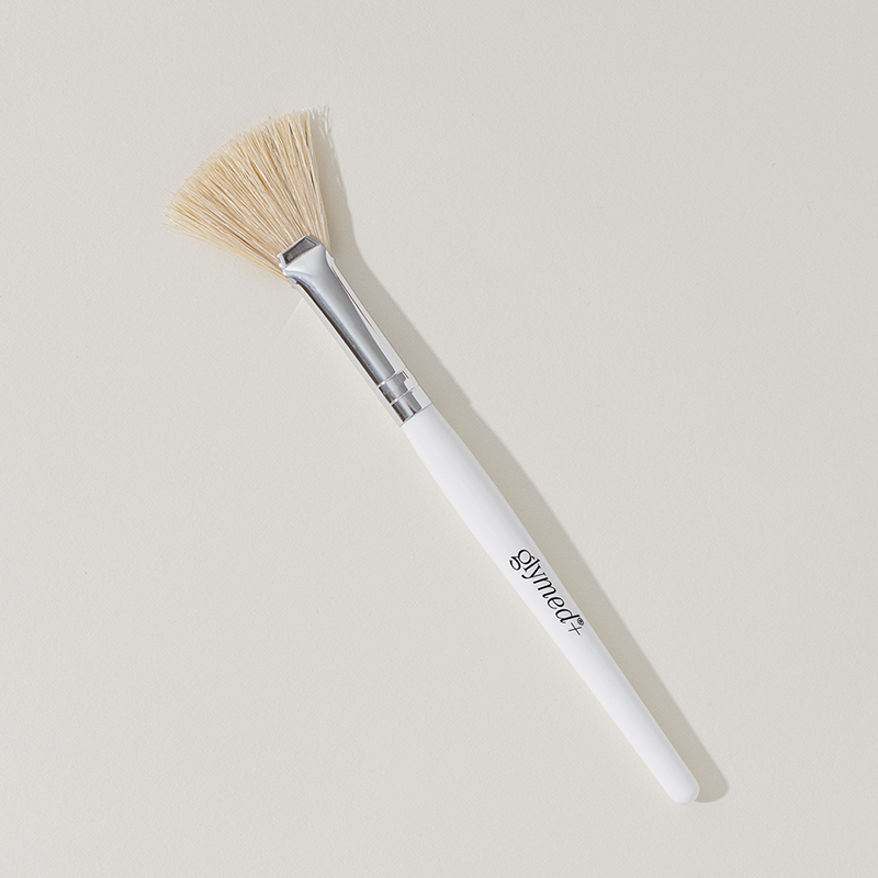 GlyMed Plus White Fan Brush image