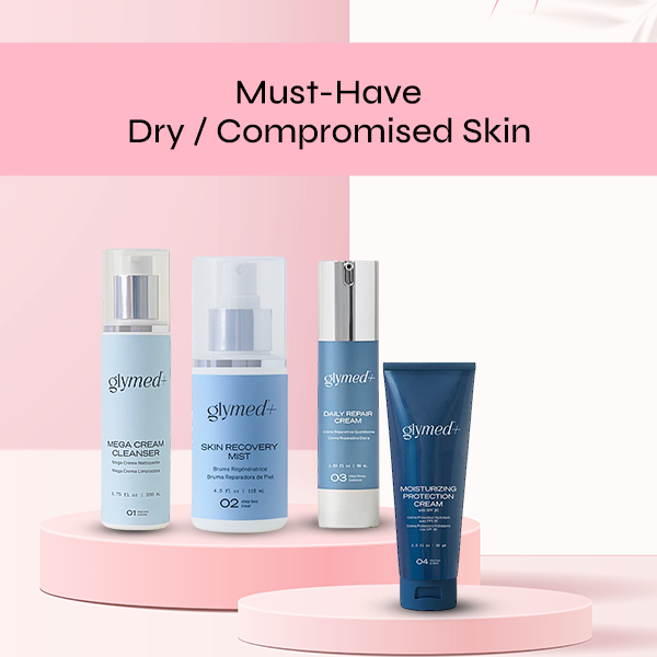 4 Step Skin Care Regimen  for Dry/Compromised